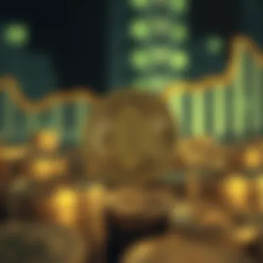 Illustration depicting risks associated with cryptocurrency borrowing
