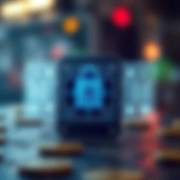 Illustration of security measures implemented within SLP wallets.
