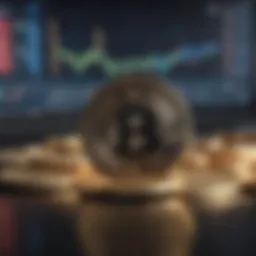 Visual representation of cryptocurrency trading