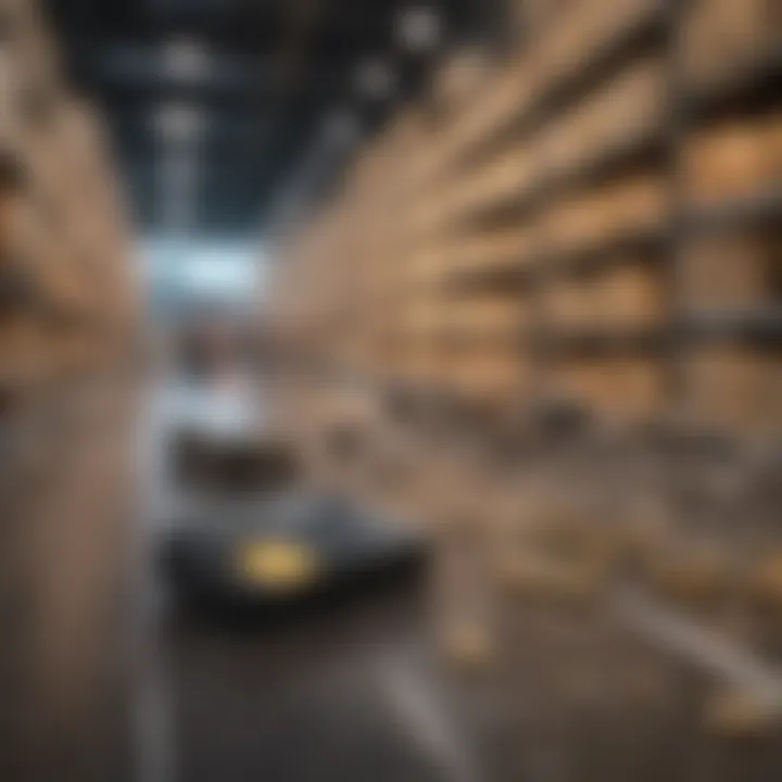 An infographic illustrating supply chain management for wallets