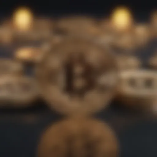 A visual representation of cryptocurrency market trends