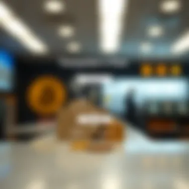 Diagram outlining the transaction flow for purchasing cryptocurrency with a Visa card