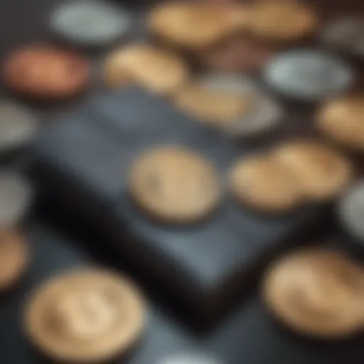 Visual representation of a cryptocurrency wallet