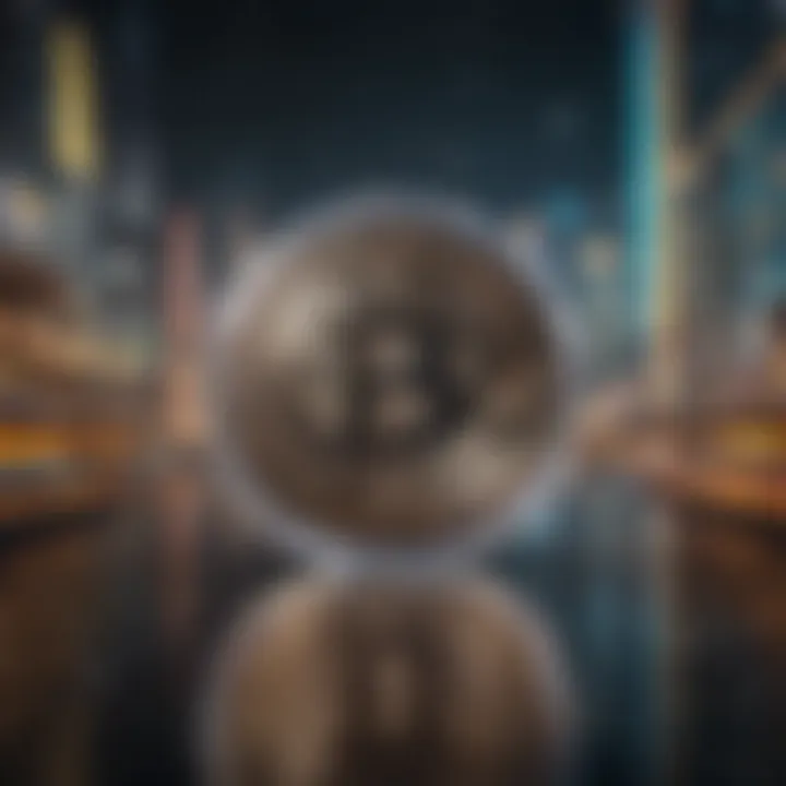 Visual depiction of transparency and accountability in blockchain