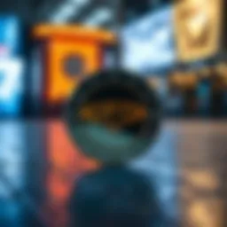 A visual representation of UFO Coin's logo and branding.