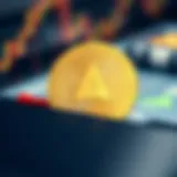 Conceptual representation of Ada cryptocurrency