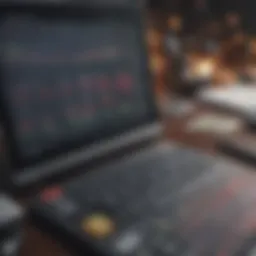 Visual representation of beta calculation in finance