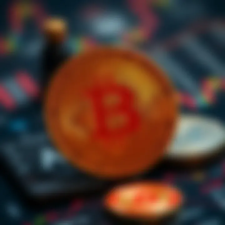 Visual representation of creator coins in the digital economy