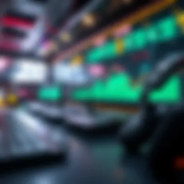 Graphical analysis of market dynamics in crypto gaming