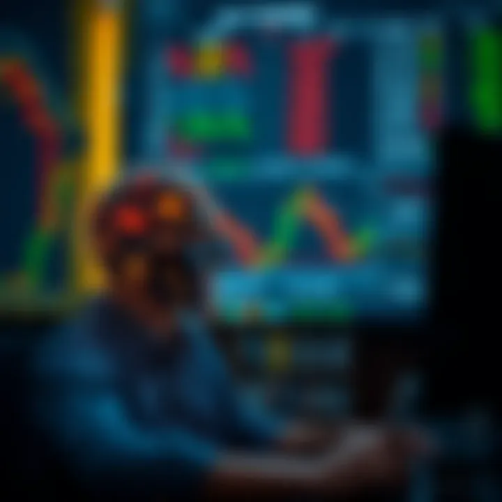Illustration of psychological factors affecting traders