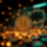 Visual representation of Helium Coin and its applications in decentralized networks