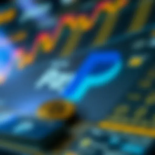 Visual representation of PayPal's cryptocurrency transactions