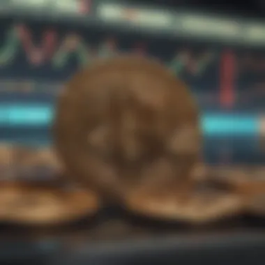 Chart depicting market trends in swap trading