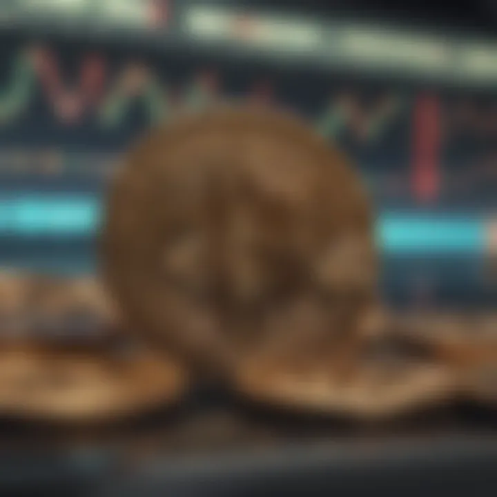 Chart depicting market trends in swap trading