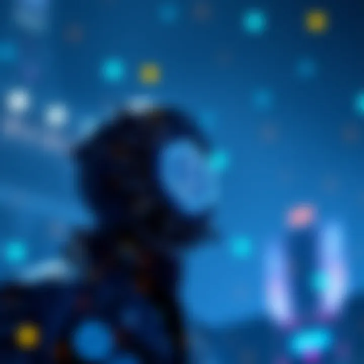 Symbolic depiction of digital identity