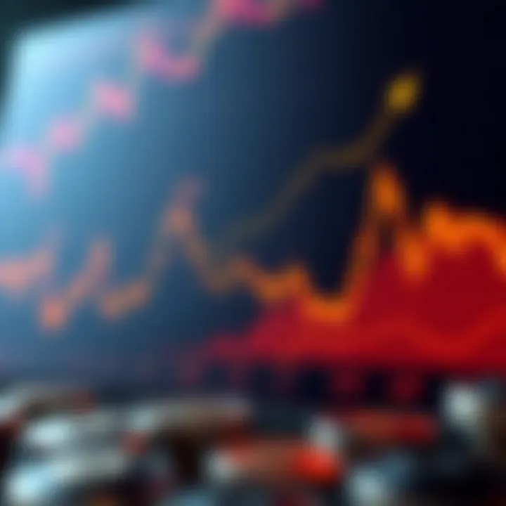Graph illustrating volatility and its impact on margin levels